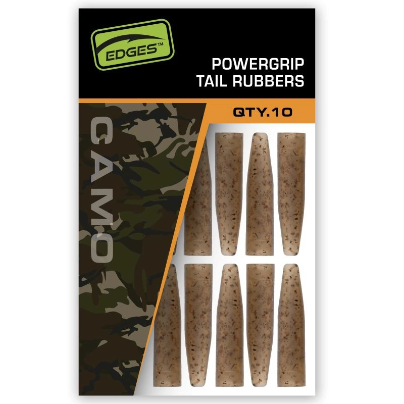 Fox Edges Camo Powergrip Tail Rubbers  